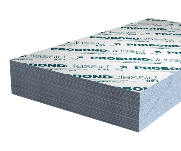 probond classic x21 - 3mm aluminium composite panel with 0.21mm skin, pbcx21, aluminium composite panel